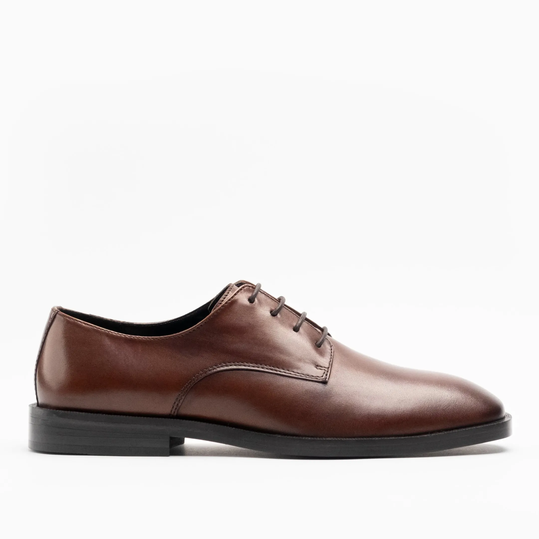 Cheap Walk London Alex Derby Shoe Brown Leather