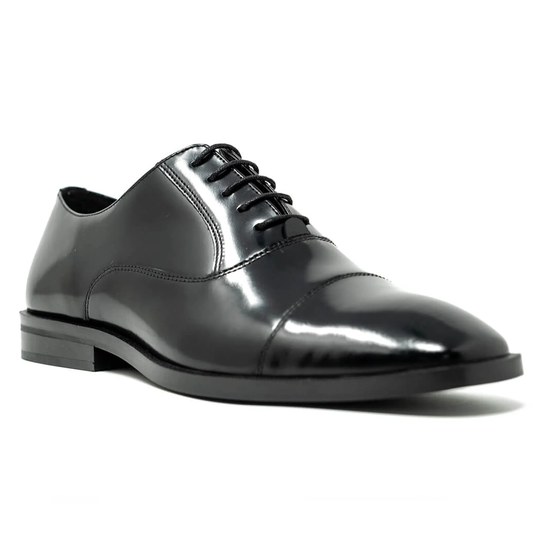 Flash Sale Walk London Alex Oxford Toe Cap Shoe Black