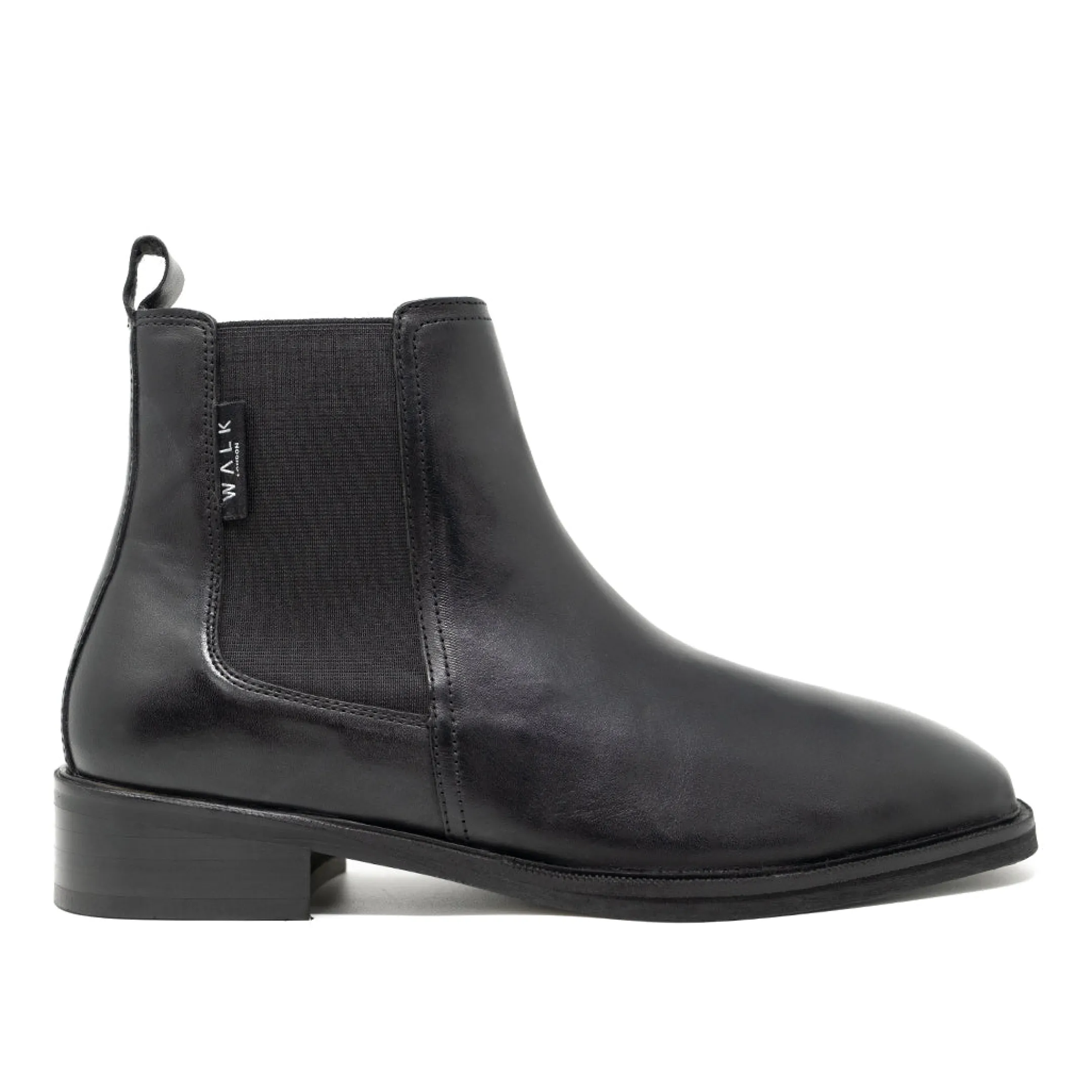 New Walk London Austin Chelsea Boot Black