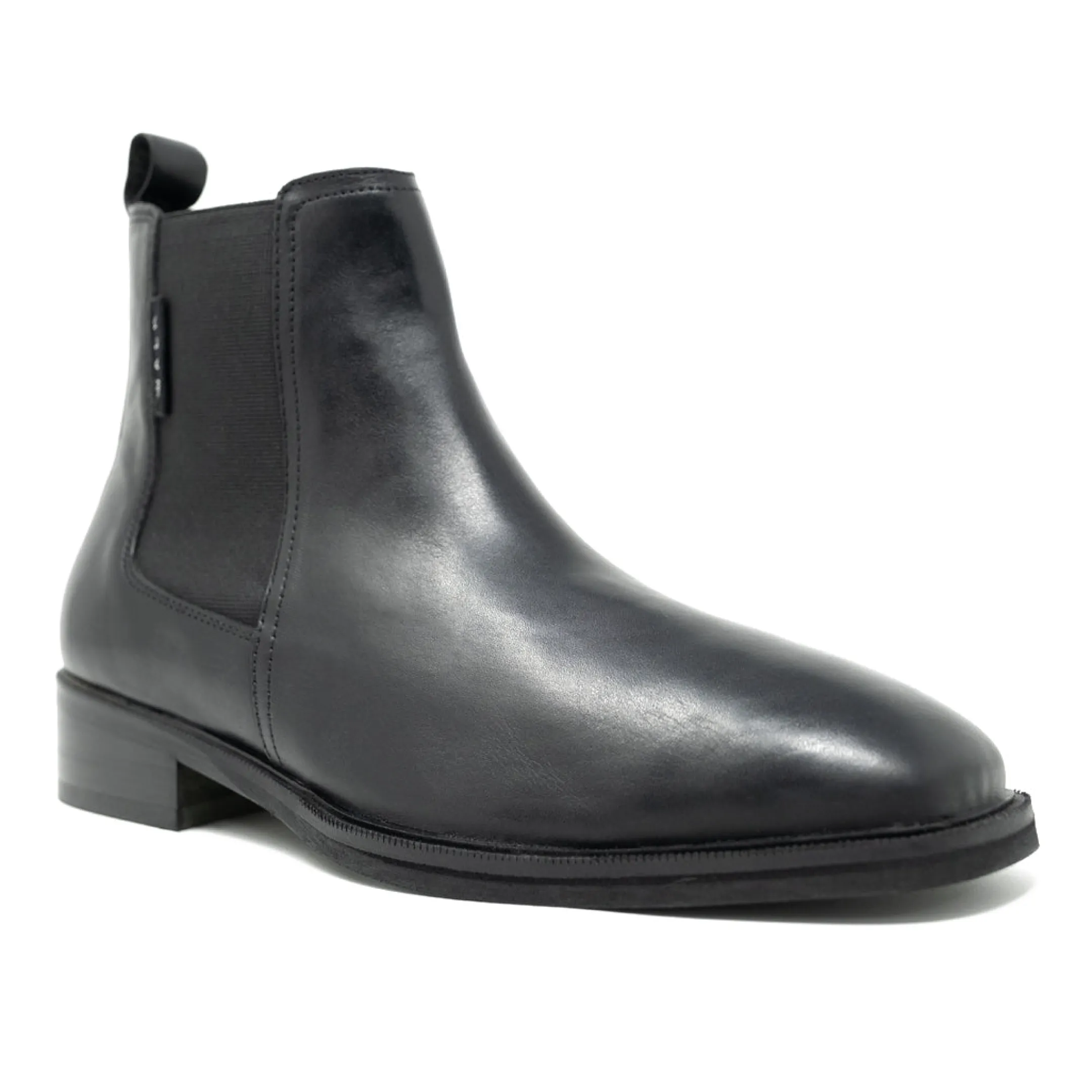 New Walk London Austin Chelsea Boot Black