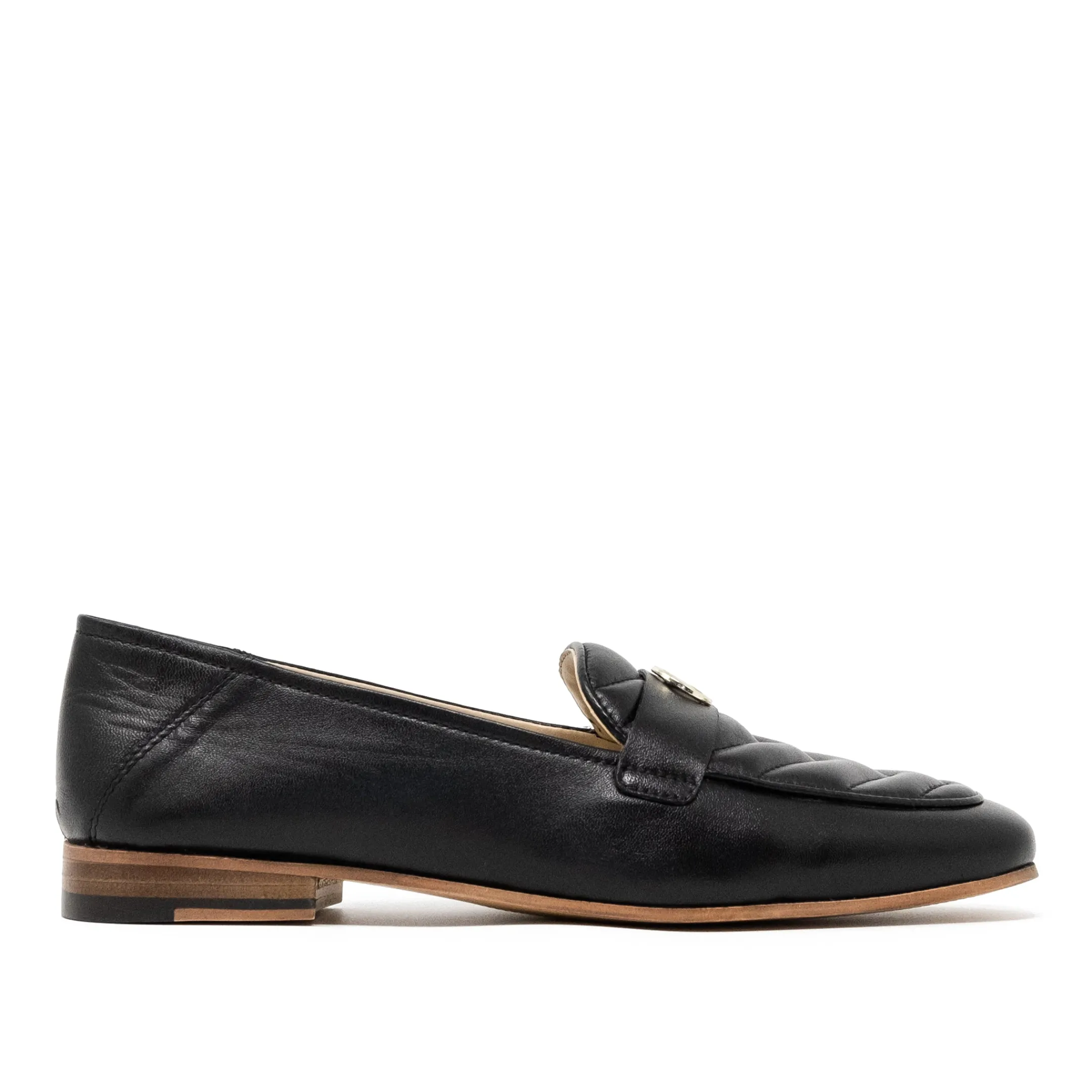 Shop Walk London Bella Quilted Trim Loafer