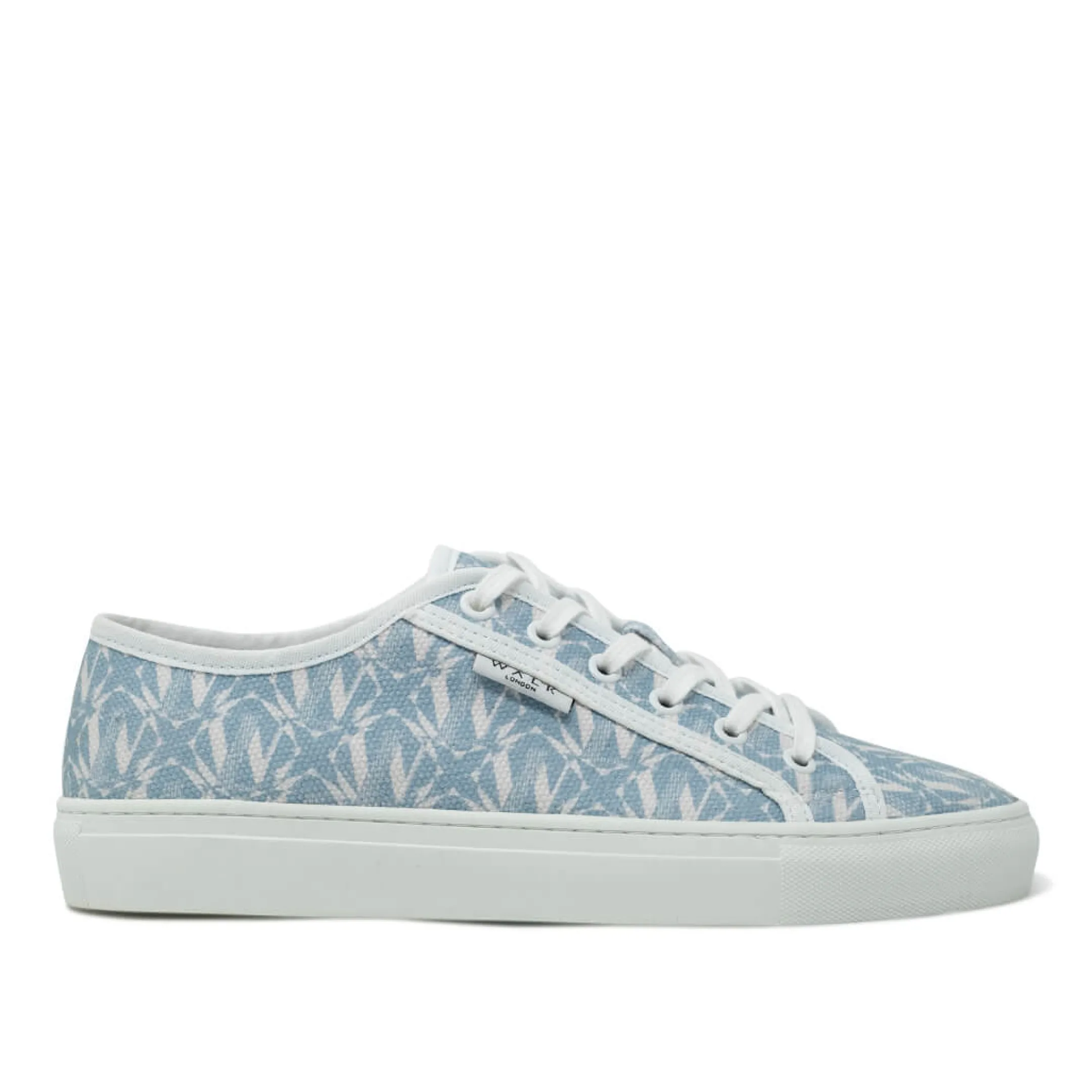 Hot Walk London Boulevard Monogram Trainer Blue