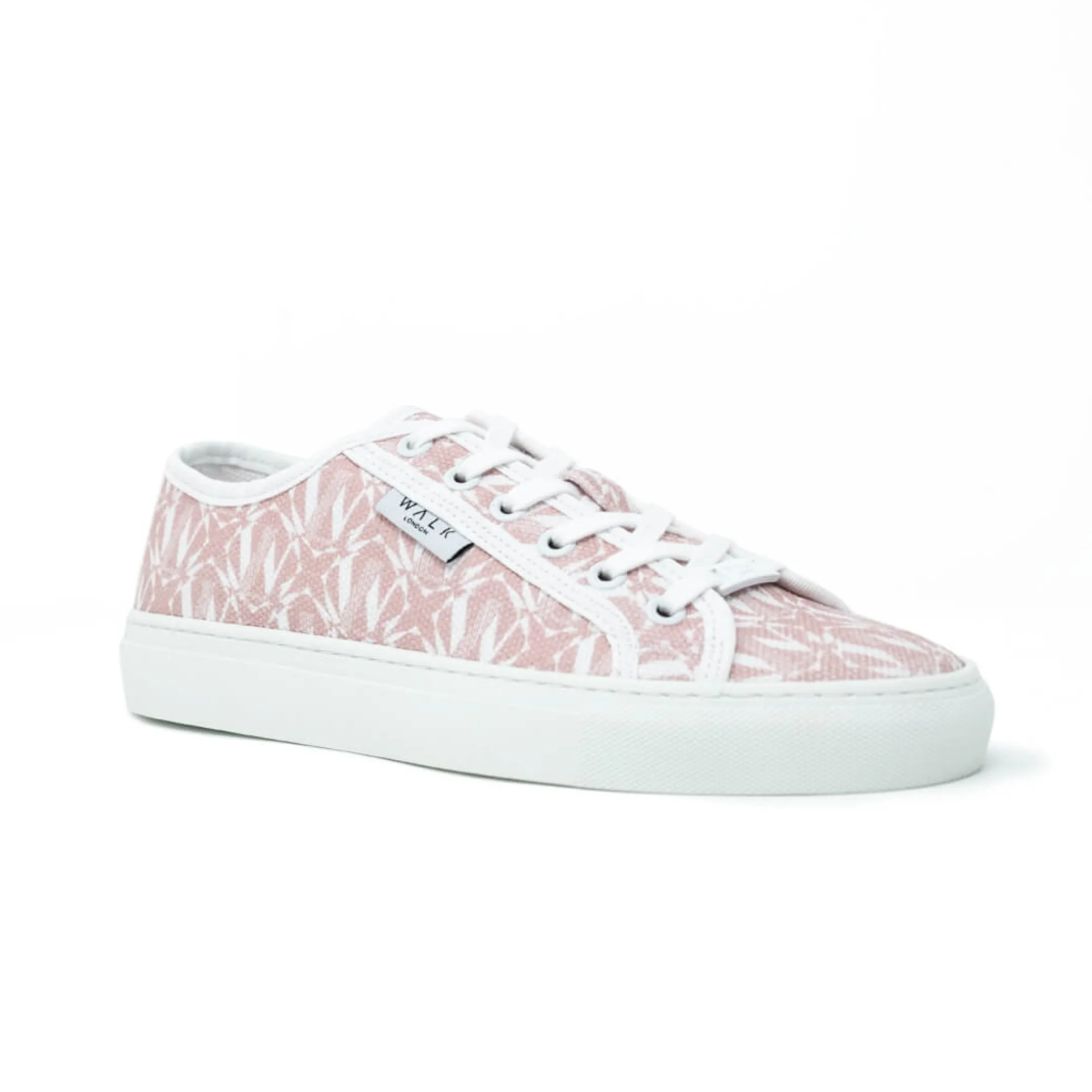 Shop Walk London Boulevard Monogram Trainer Pink
