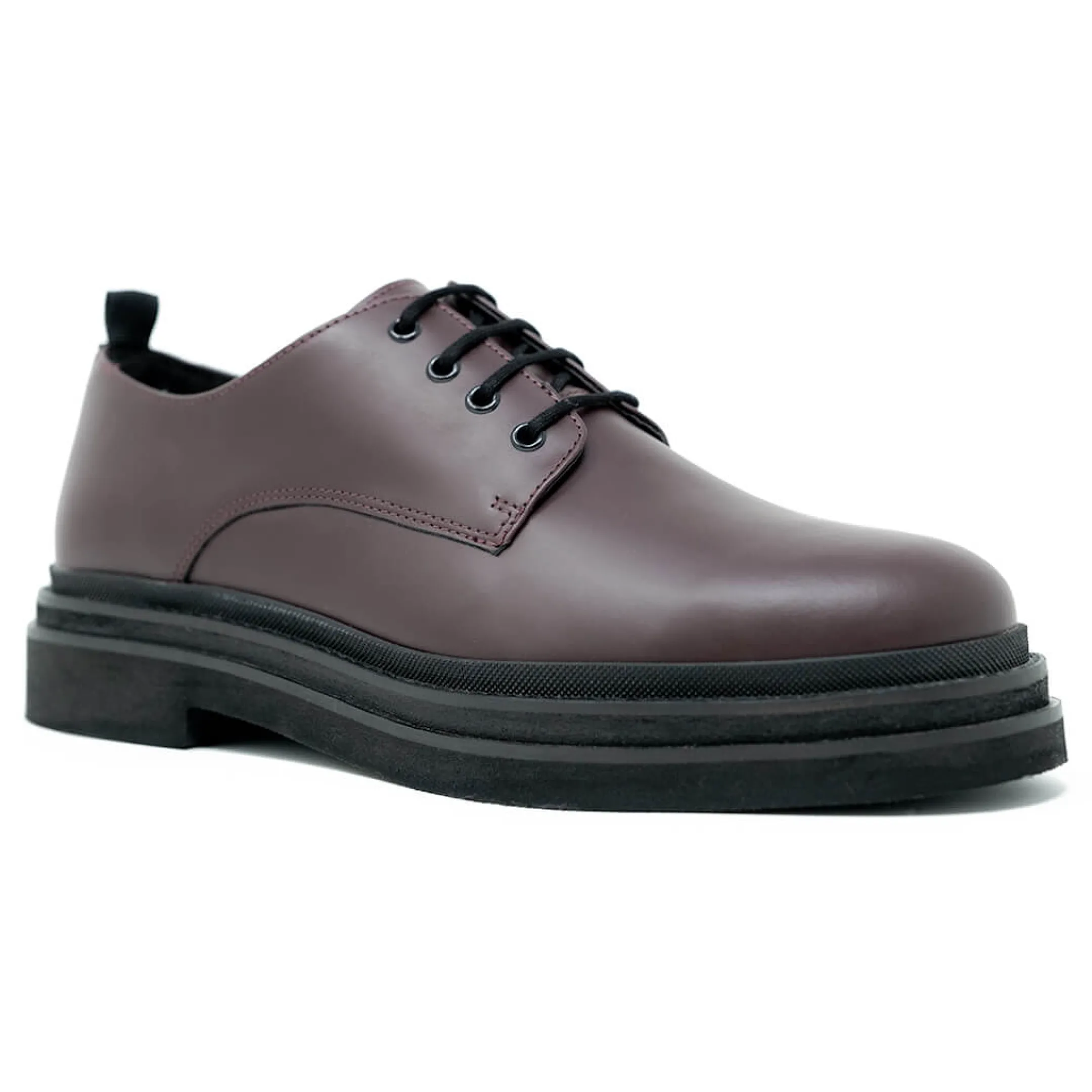 Store Walk London Brooklyn Derby Shoe Burgundy
