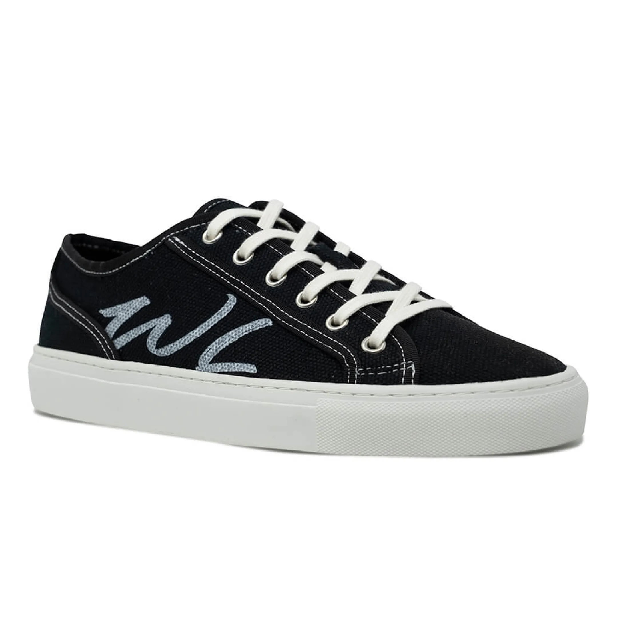 Shop Walk London Cabana Sneaker Black