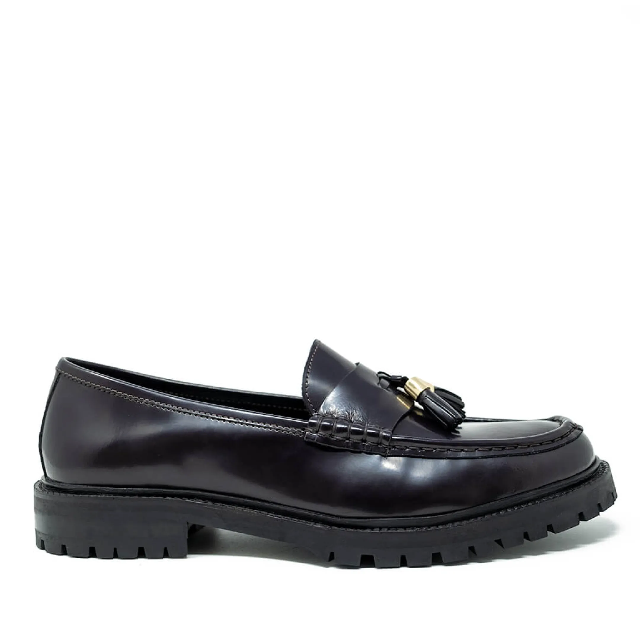 Store Walk London Campus Tassel Loafer Burgundy