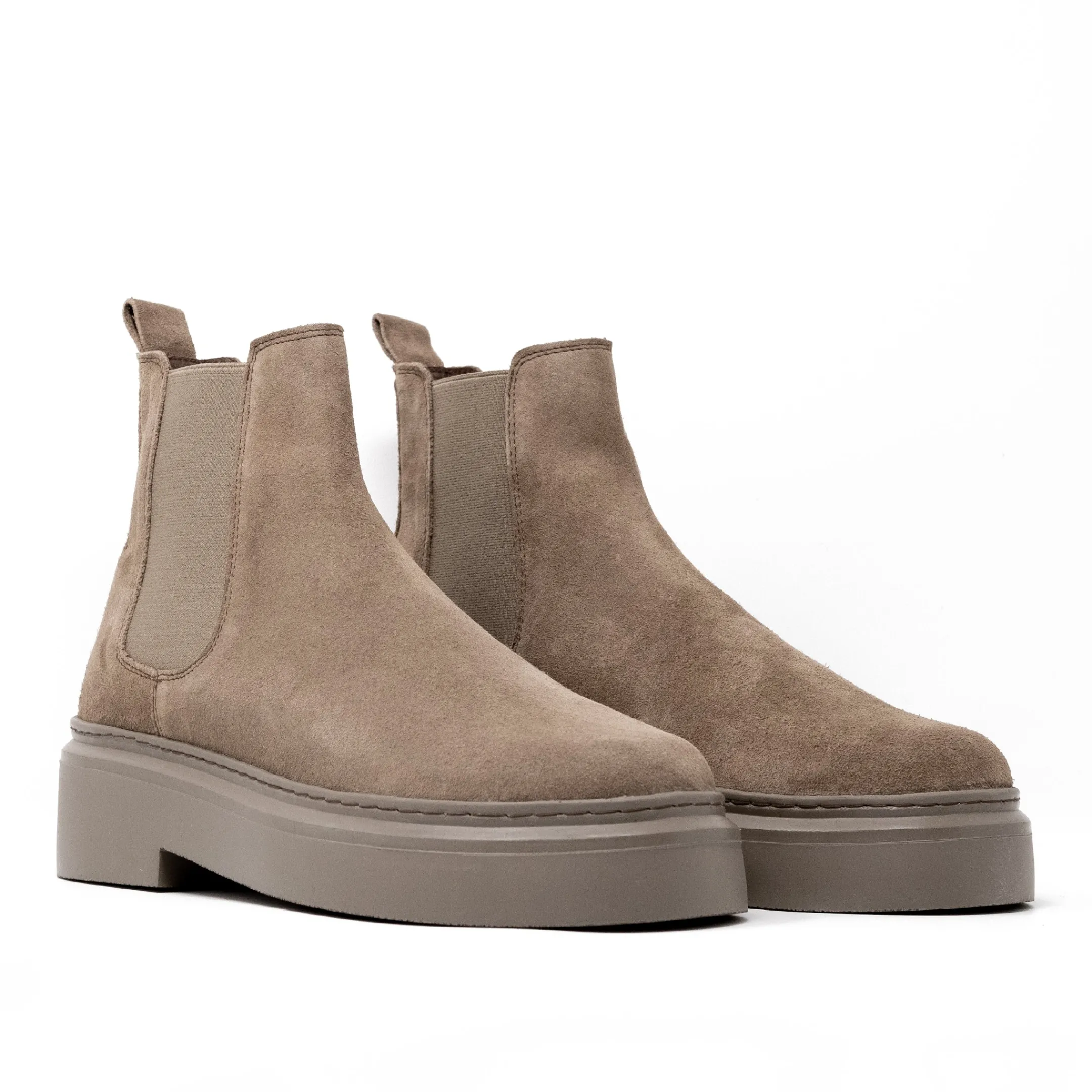 Fashion Walk London Club Chelsea Boot Tan Nubuck