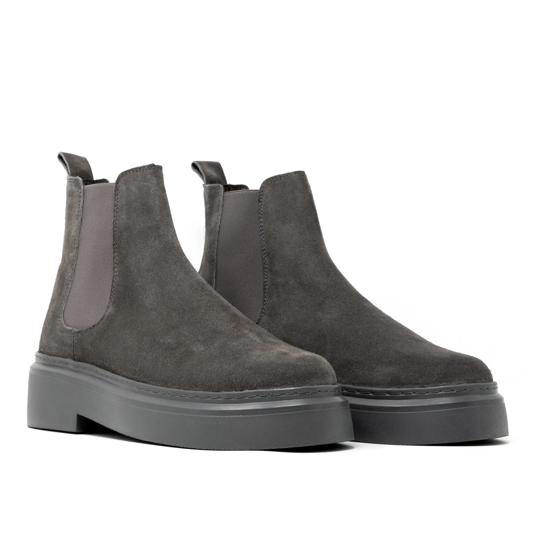 New Walk London Club Chelsea Boot Grey Nubuck