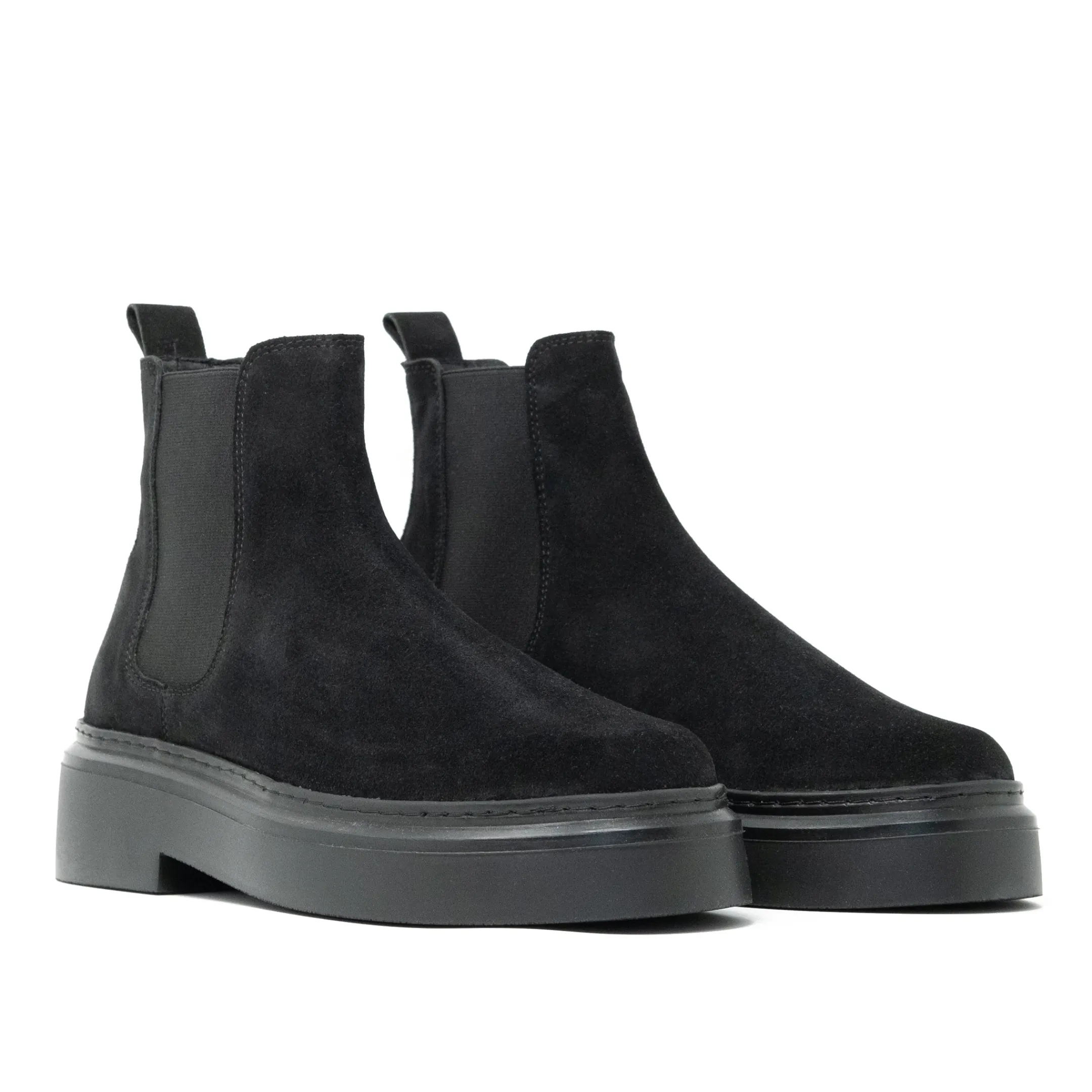 Store Walk London Club Chelsea Boot Black Nubuck