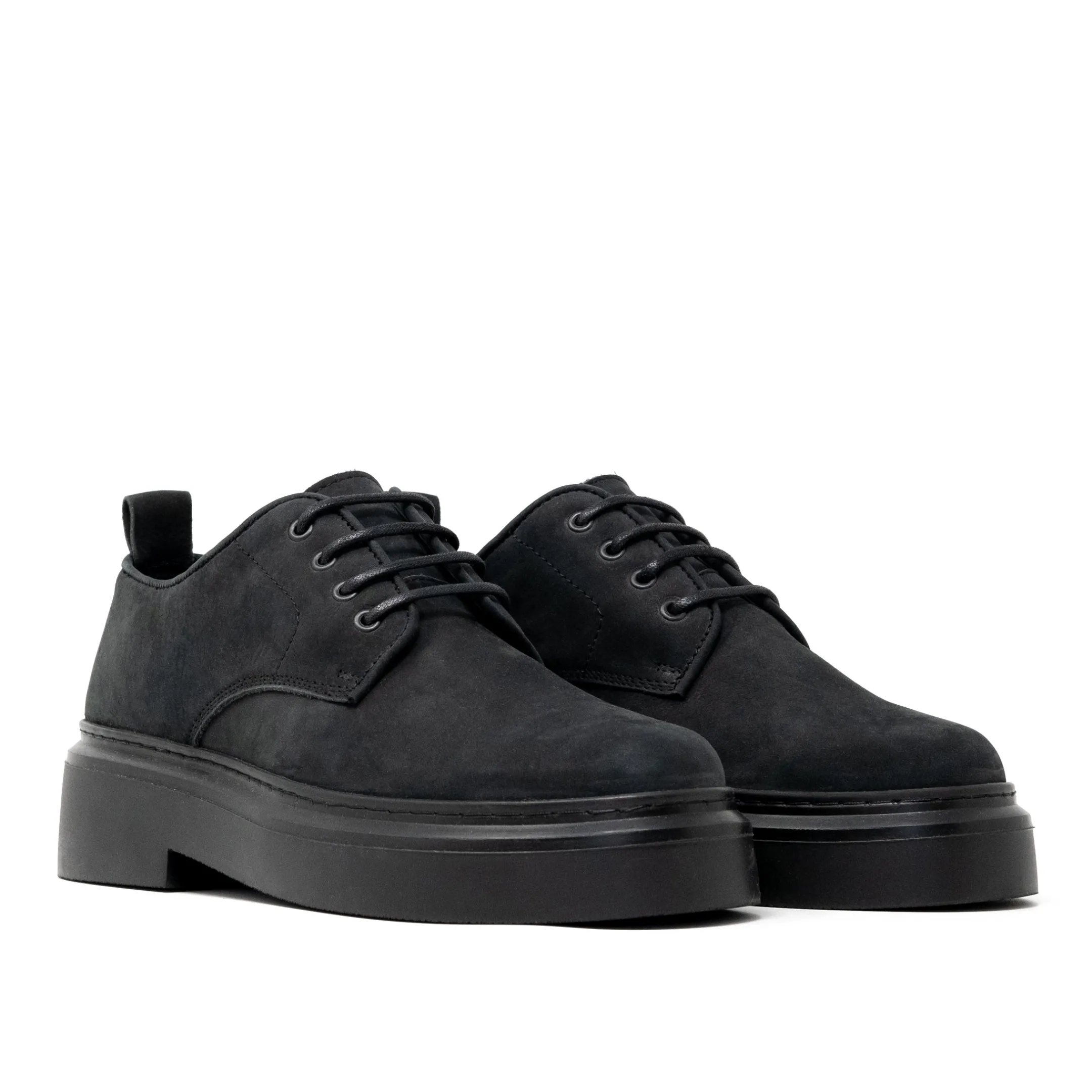 Best Sale Walk London Club Derby Shoe Black Nubuck