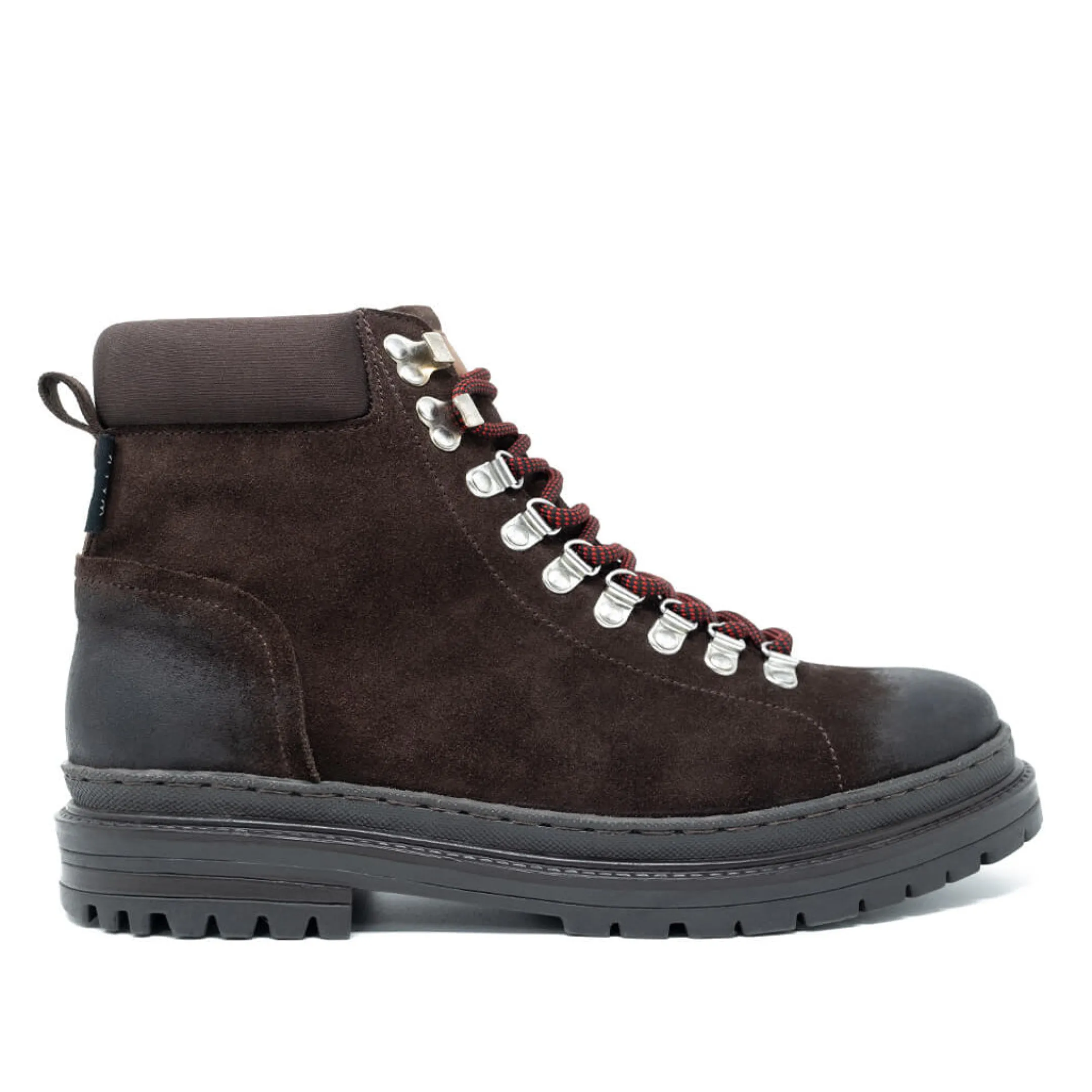 Sale Walk London Everest Hiking Boot Brown Suede