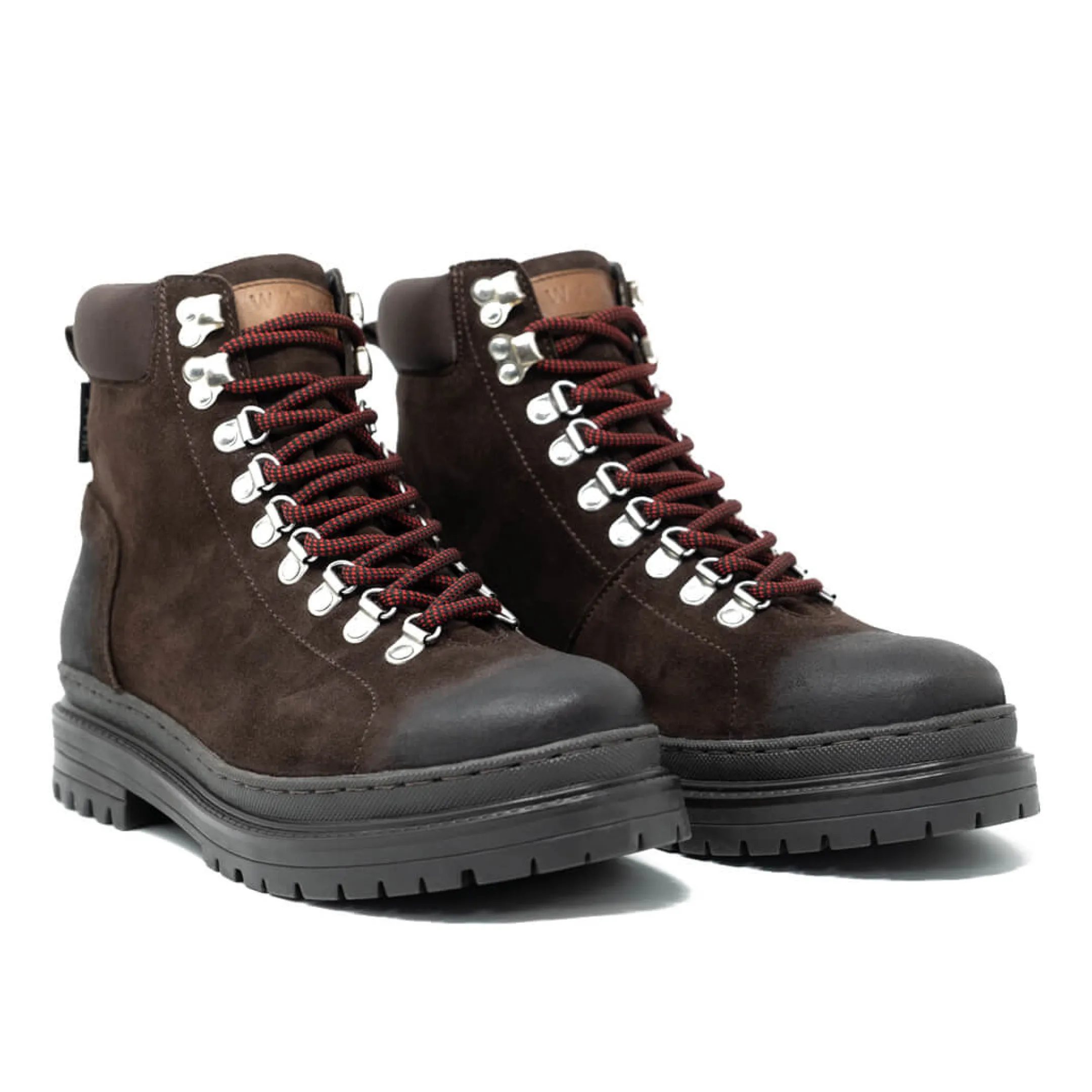 Sale Walk London Everest Hiking Boot Brown Suede