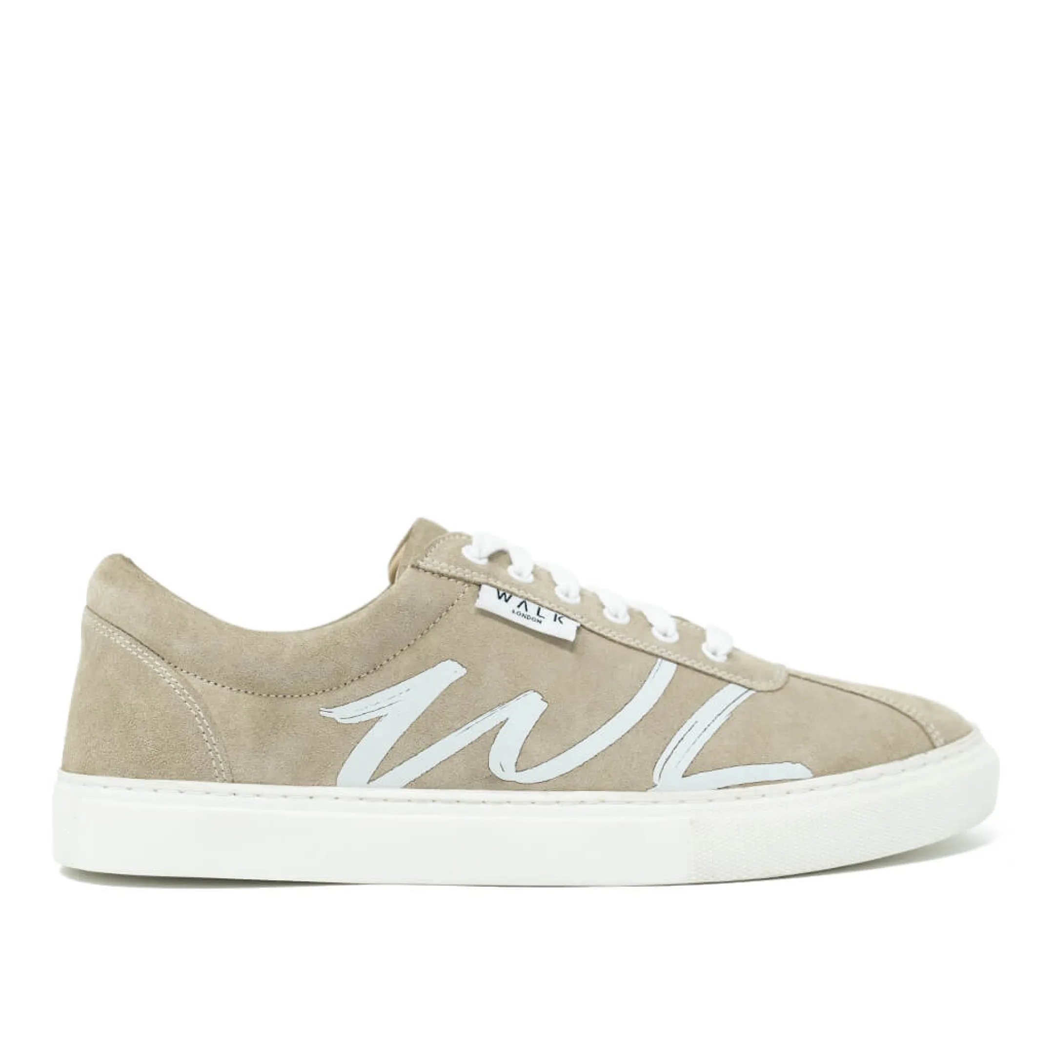 Best Walk London Hawk Sneaker Stone Suede