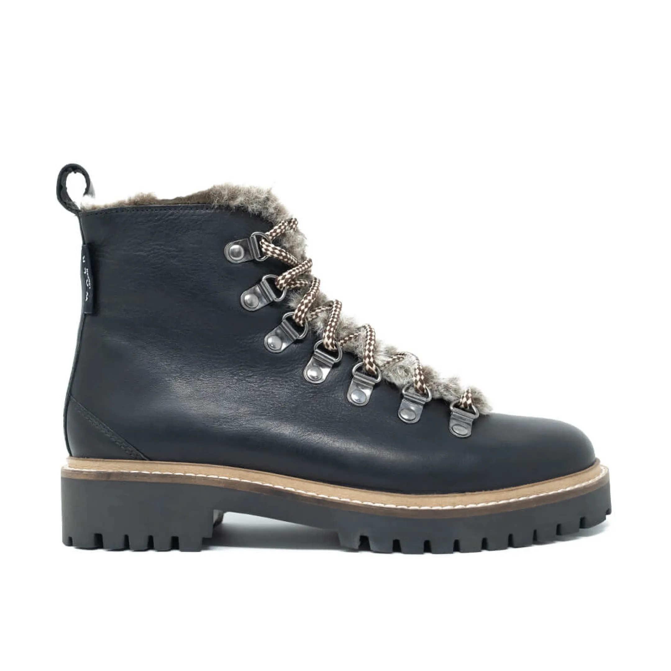 Store Walk London Holly Hiking Boot Black