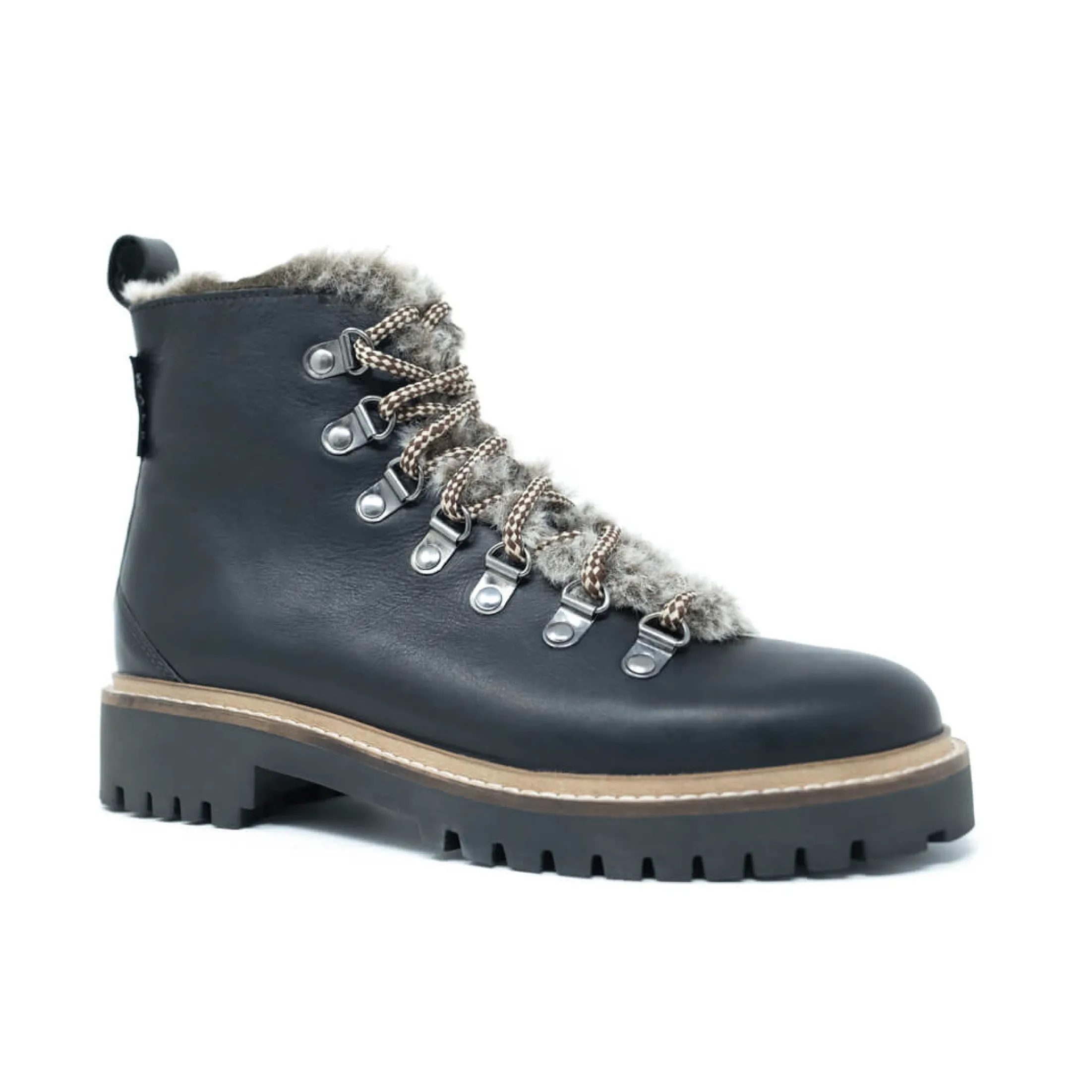Store Walk London Holly Hiking Boot Black
