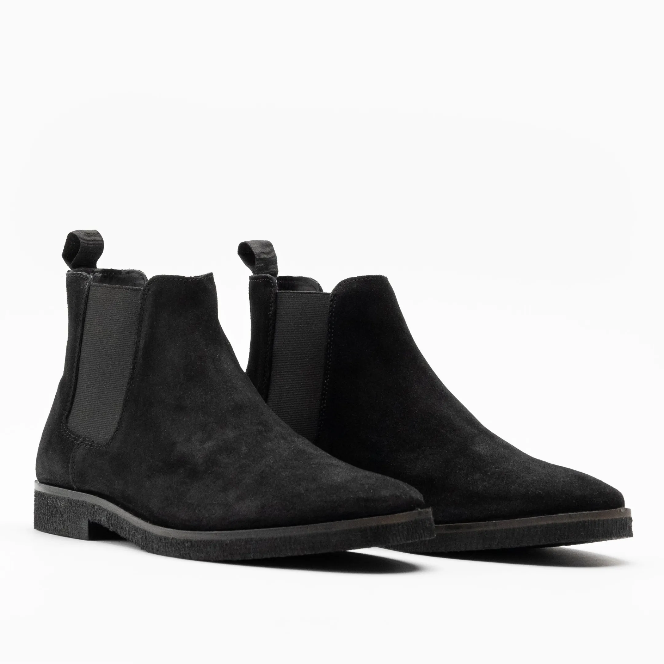Hot Walk London Hornchurch Chelsea Boot Black Suede