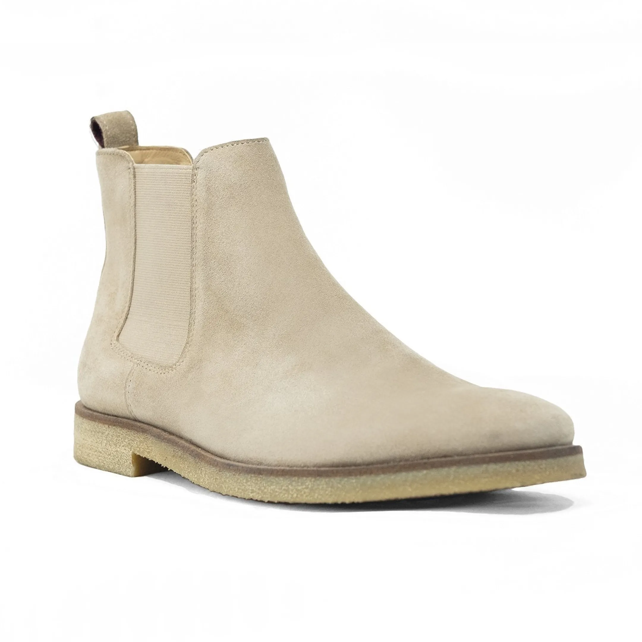 Cheap Walk London Hornchurch Chelsea Boot Stone Suede