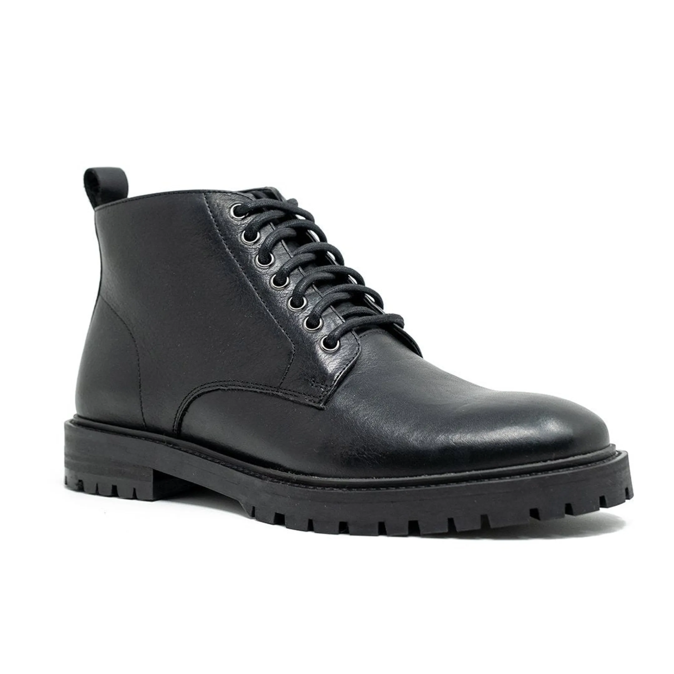 New Walk London James Chukka Boot Black