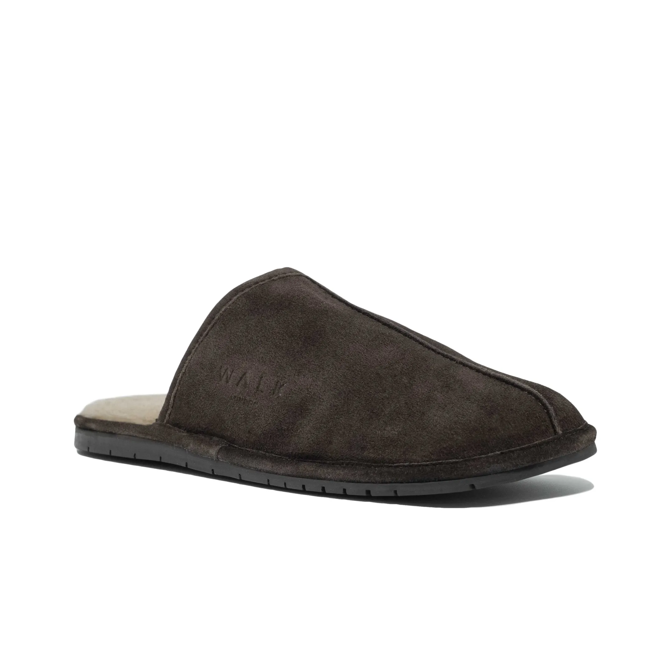 Best Walk London Langley Slipper Brown & Beige