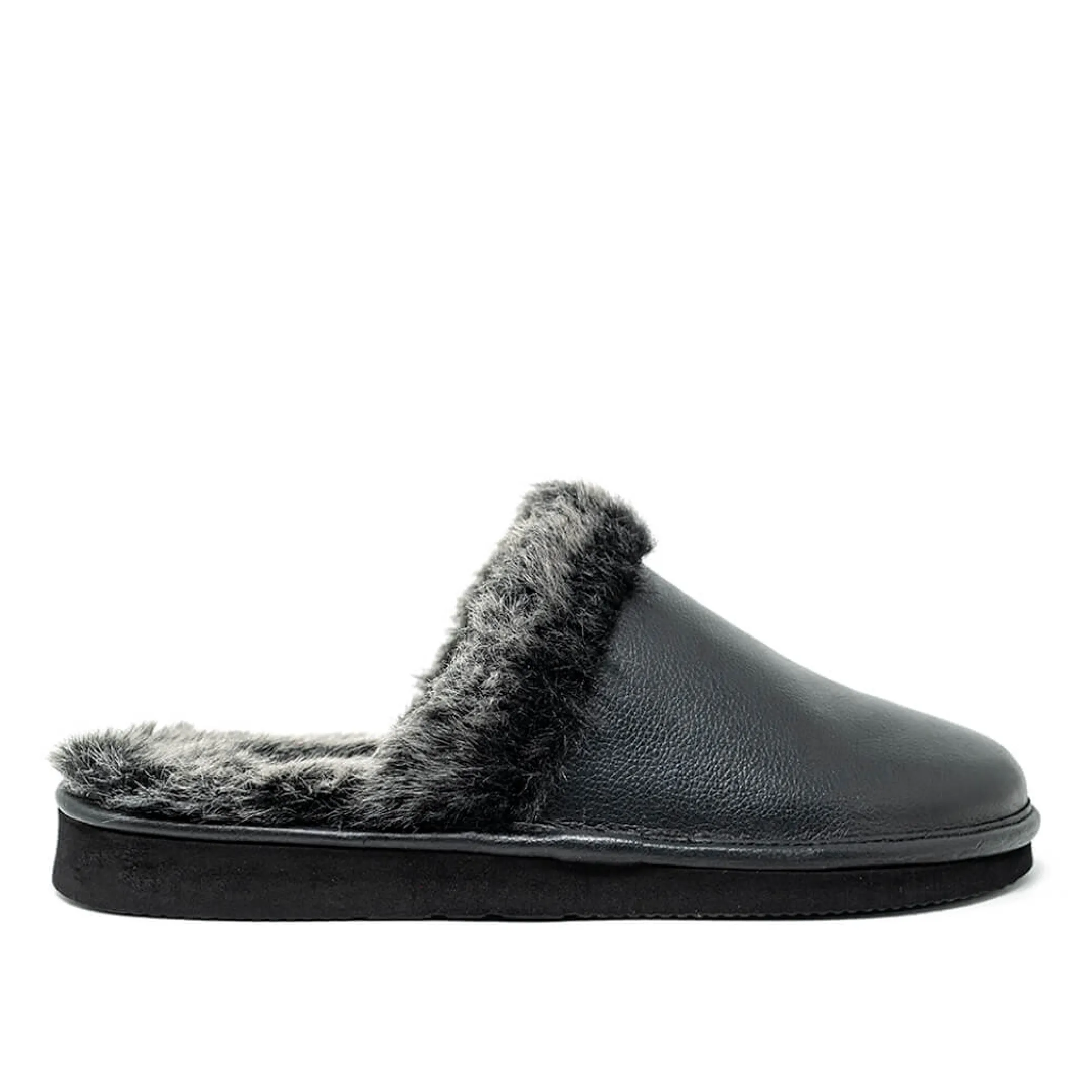 Flash Sale Walk London Leyton Slipper Black Leather