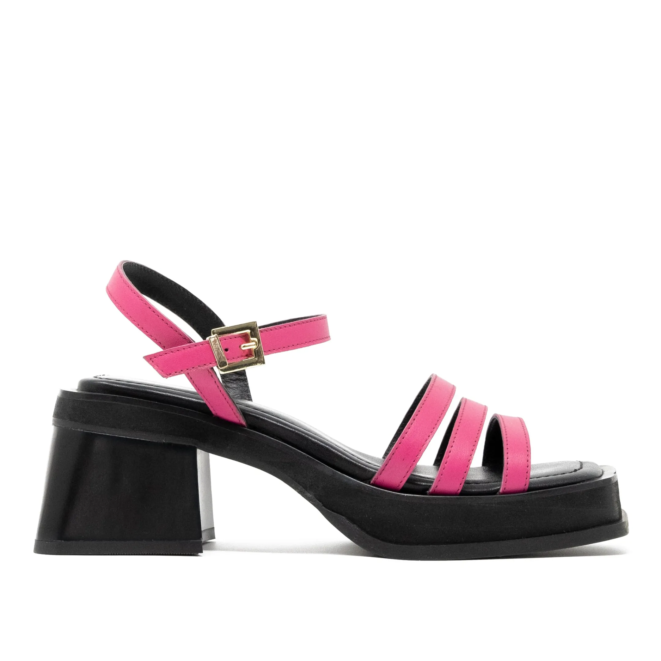 Hot Walk London Lily Ankle Strap Heel Sandal Pink