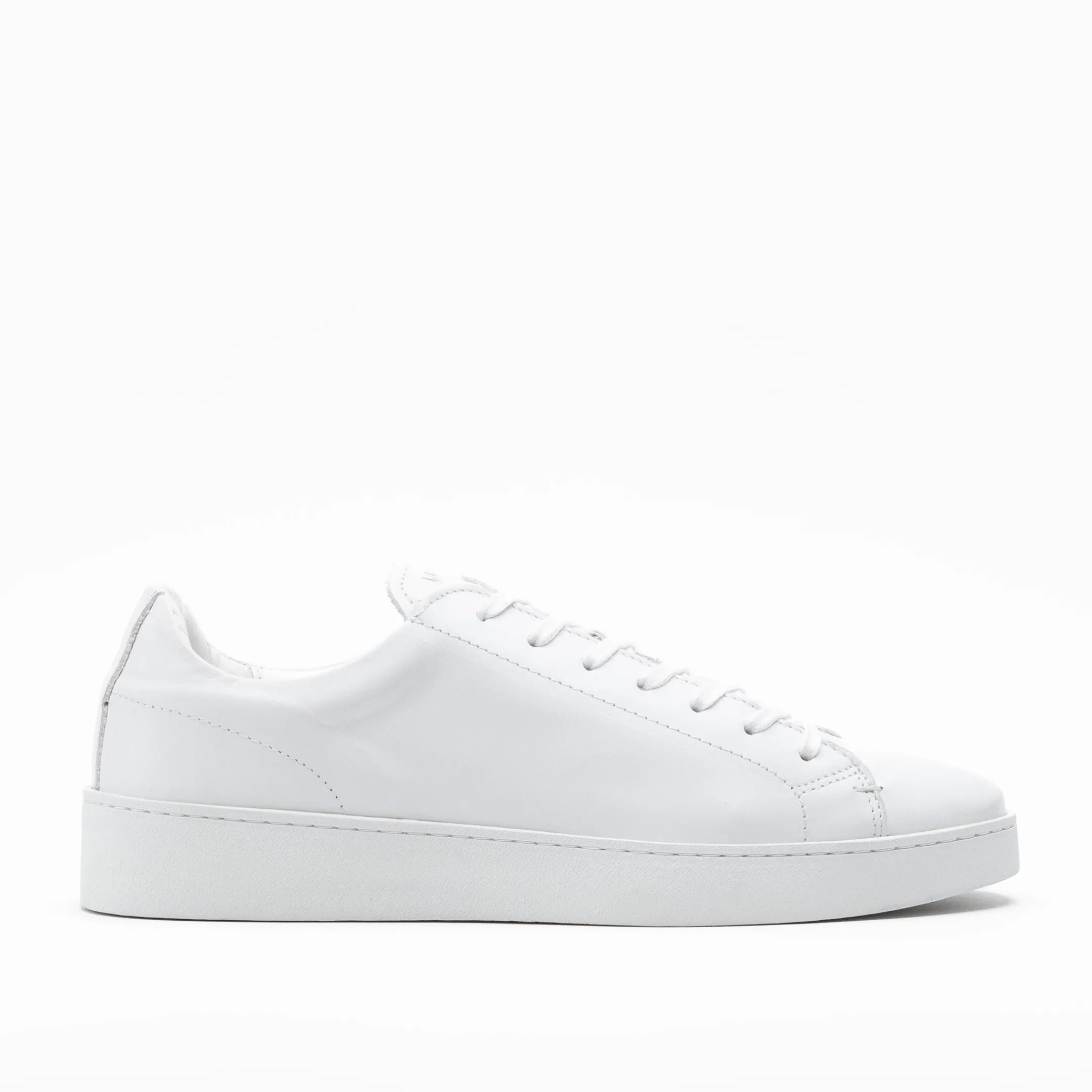 Shop Walk London Marco Trainer White Leather