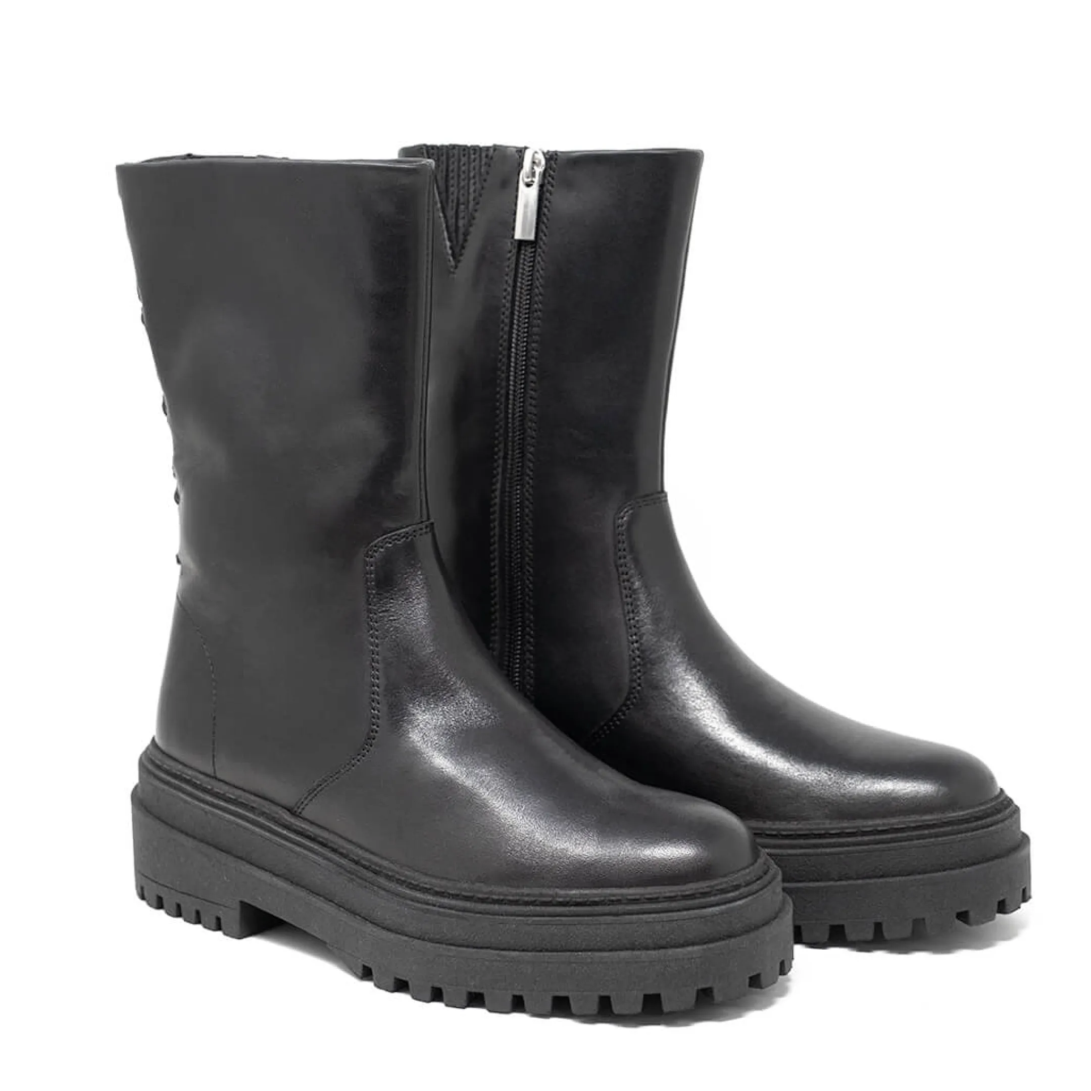 Fashion Walk London Margot Boot Black Leather