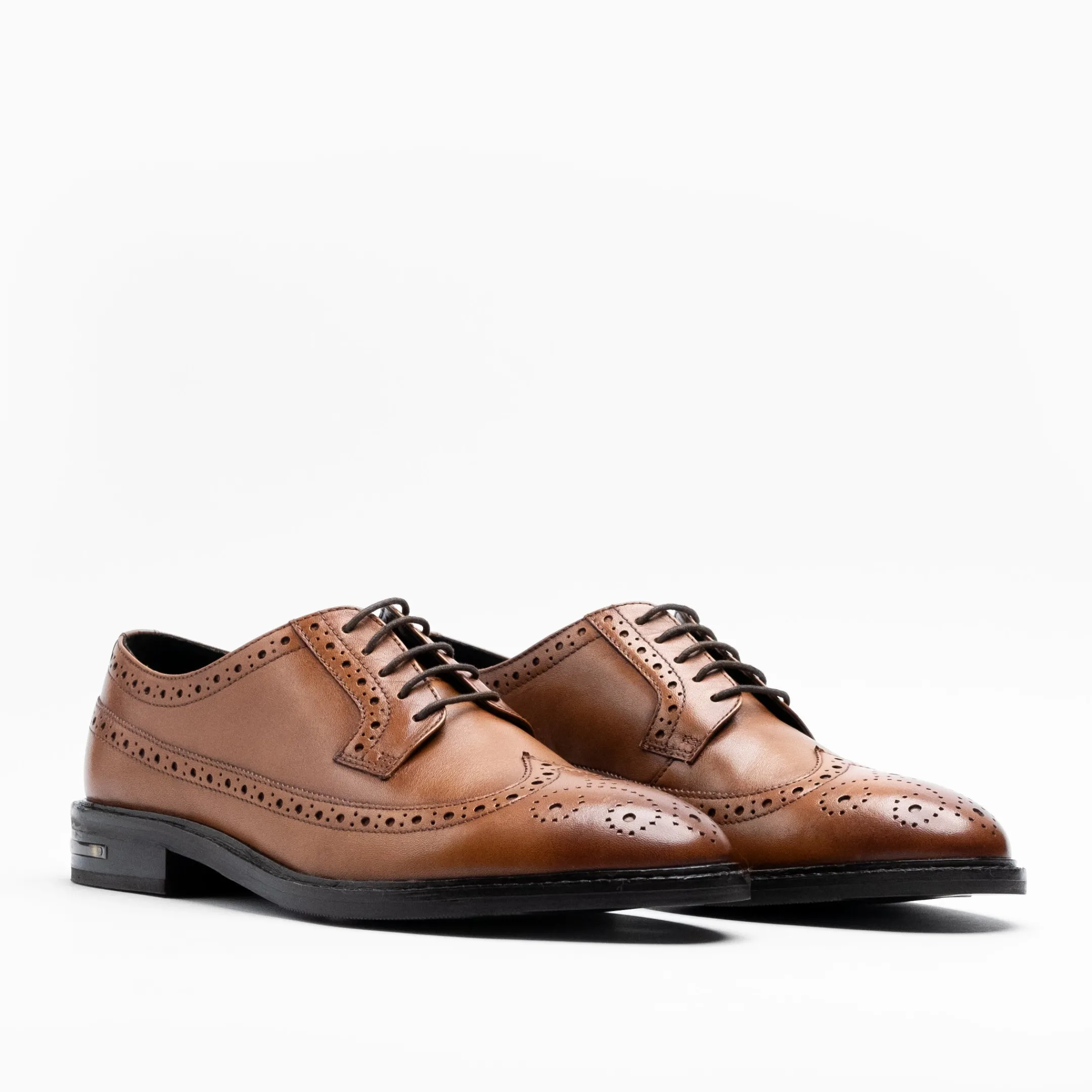 Flash Sale Walk London Oliver Brogue Shoe Tan Leater