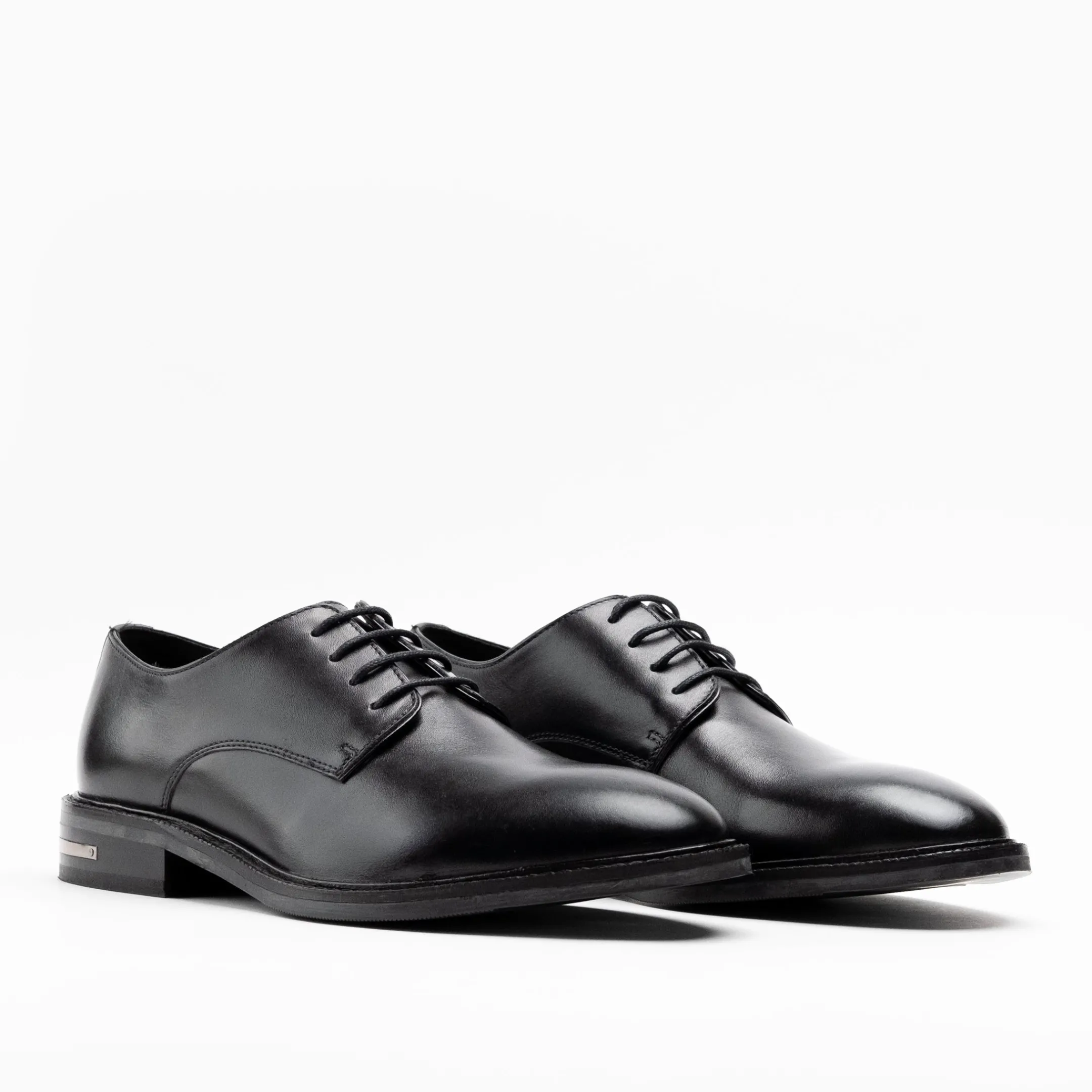 Hot Walk London Oliver Derby Shoes Black