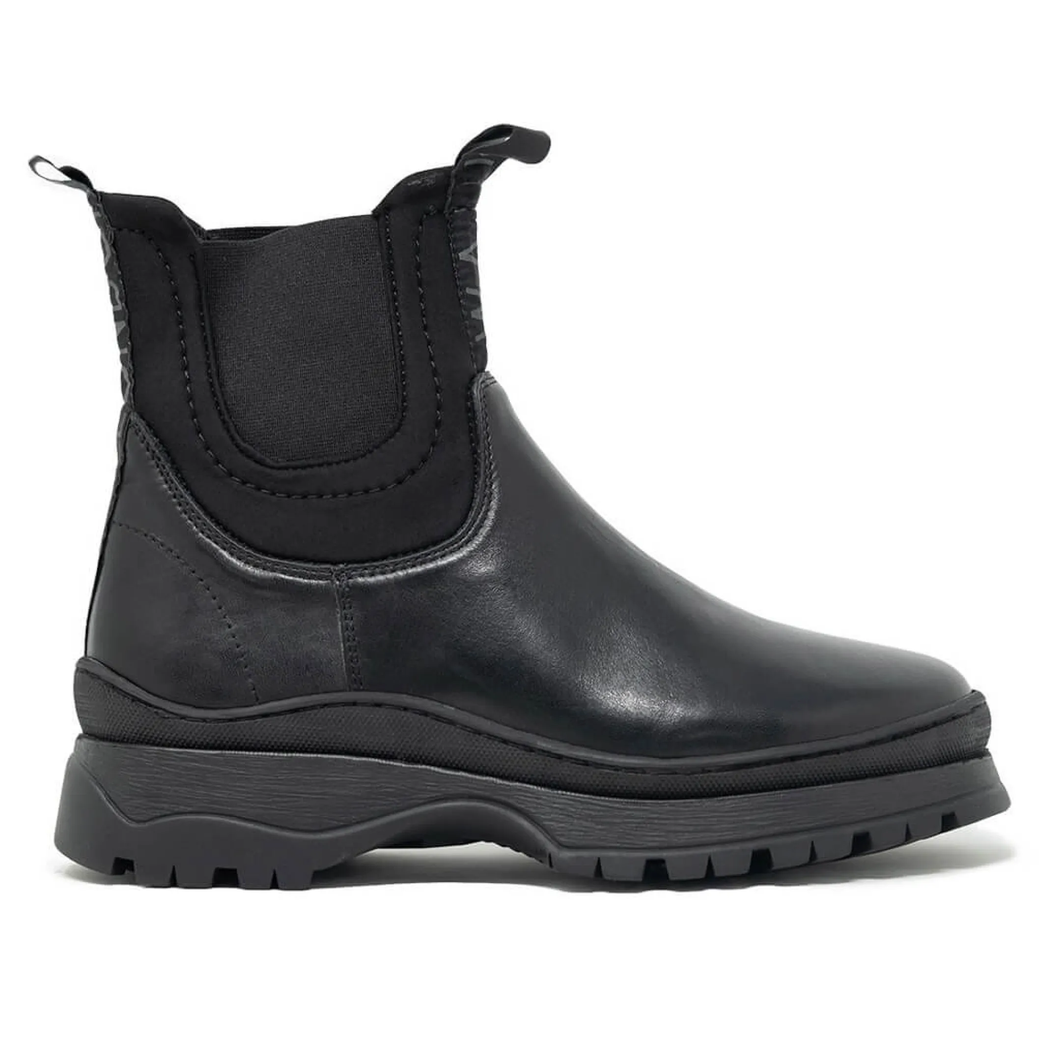 Fashion Walk London Overtime Chelsea Boot Black