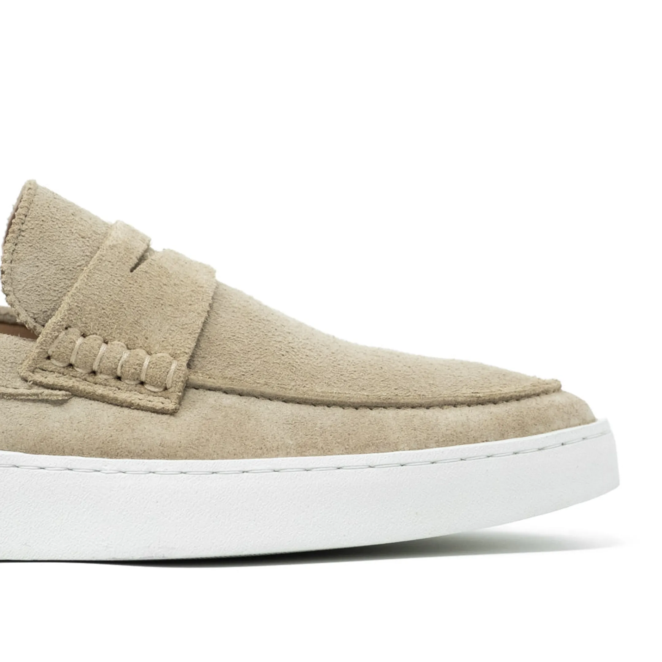 Flash Sale Walk London Paolo Loafer Stone Suede
