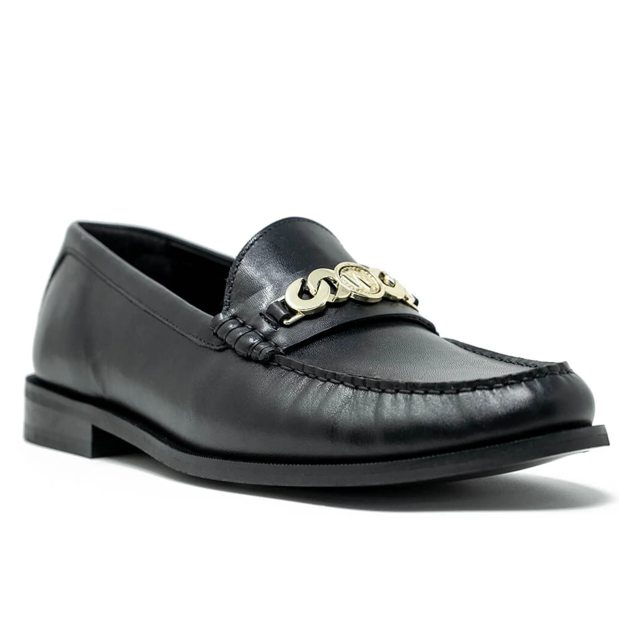 Best Sale Walk London Riva Chain Loafer Black