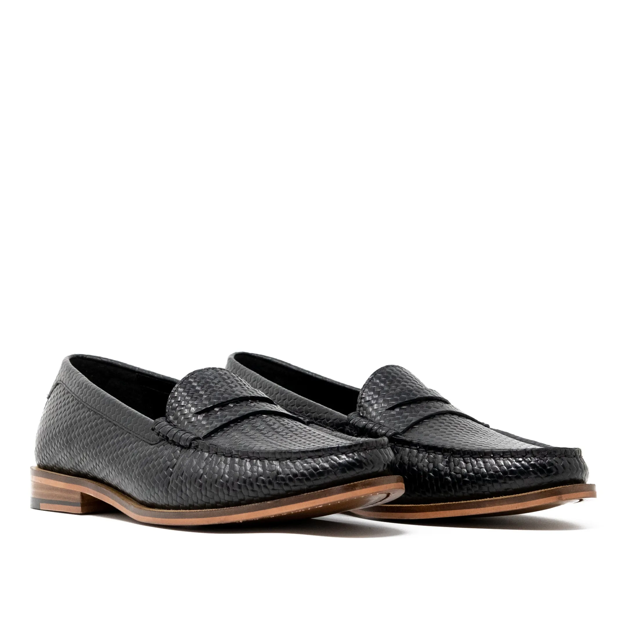 Online Walk London Riva Weave Loafer