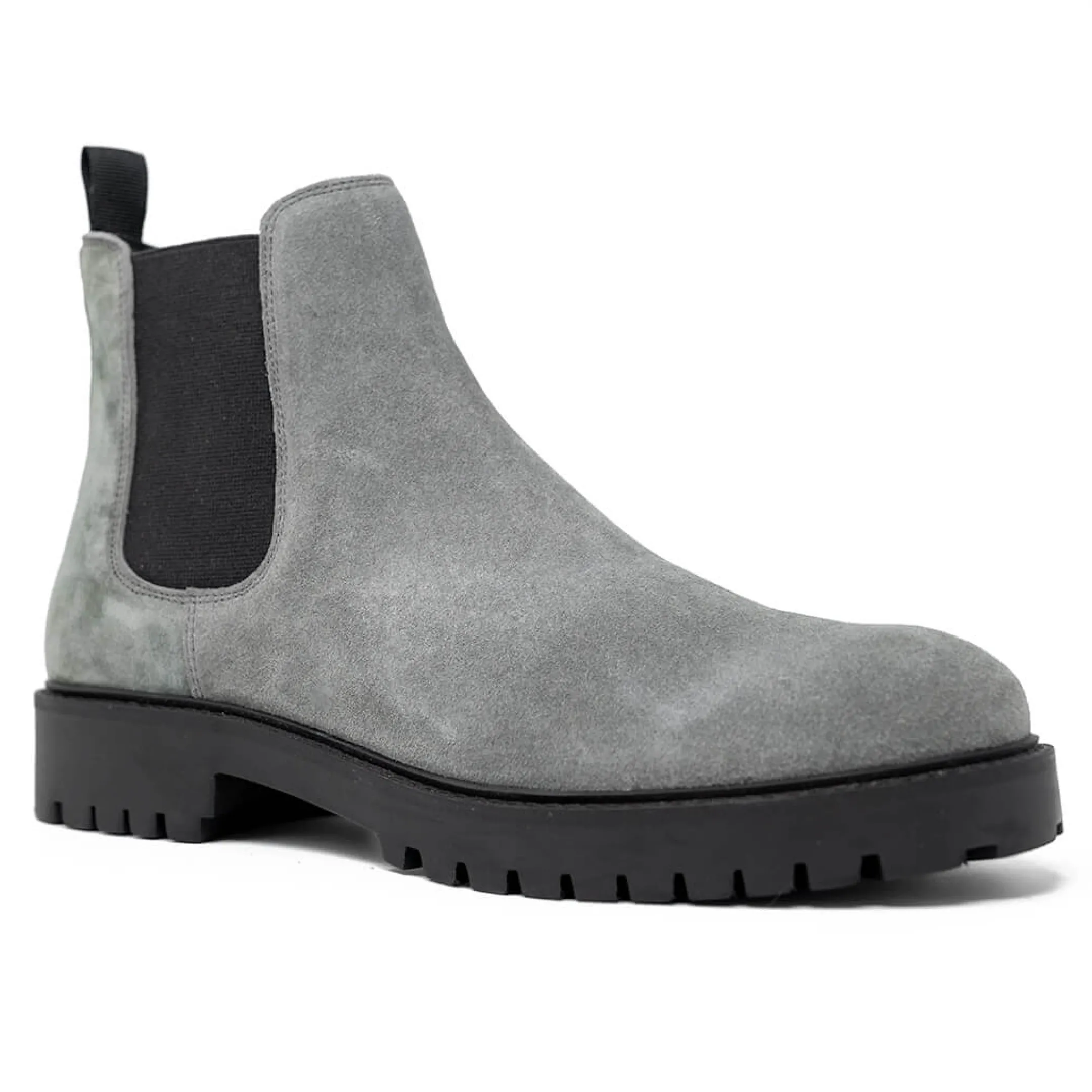 Best Walk London Sean Chelsea Boot Grey Suede