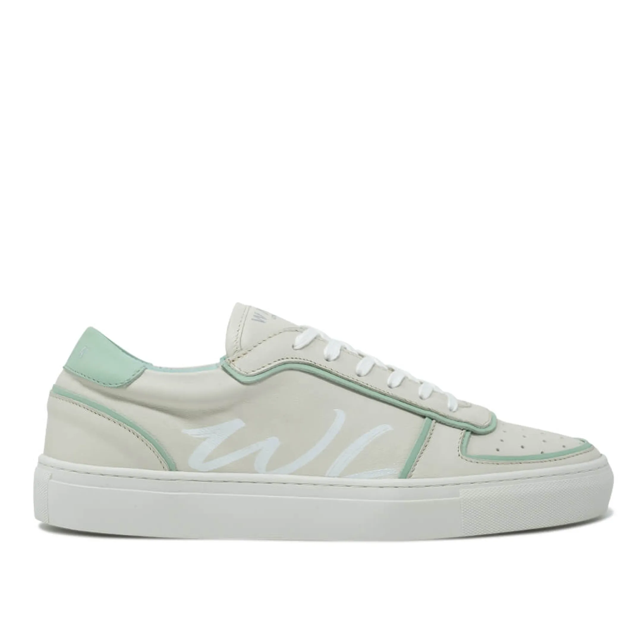 Best Sale Walk London Valley Sneaker Off White & Mint